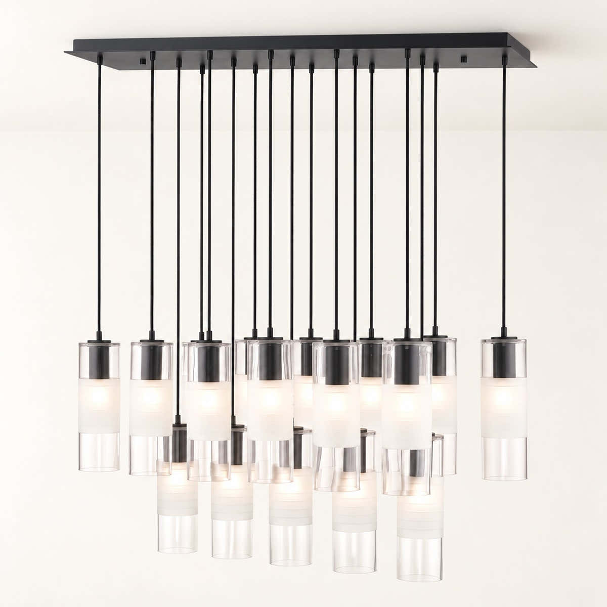 Leton 17 Light 42" Wide Linear Chandelier