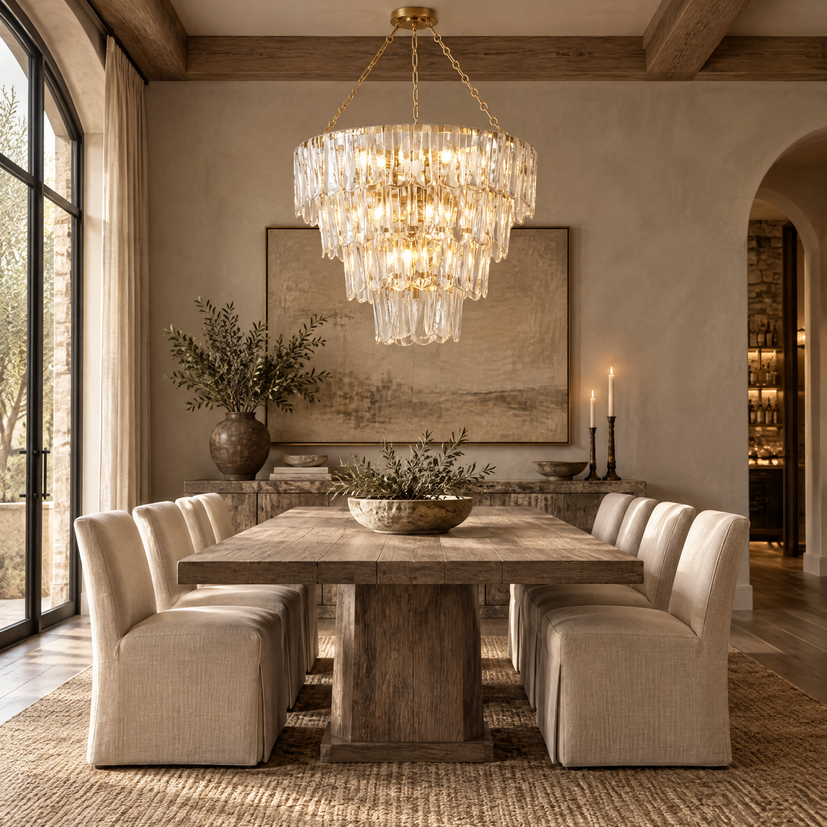 Tapana Waterfall Chandelier