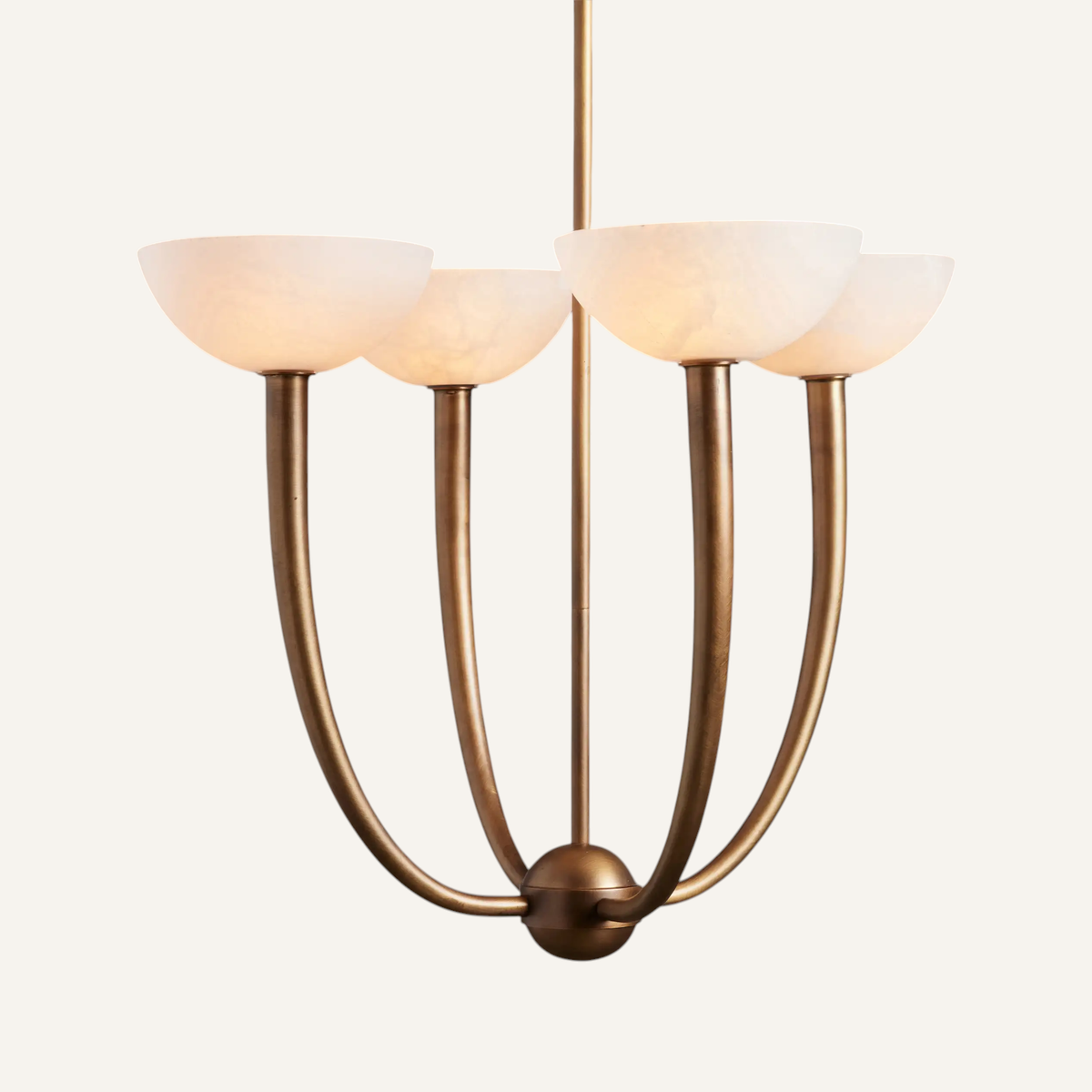 Saguaro Alabaster Chandelier 22" 42"