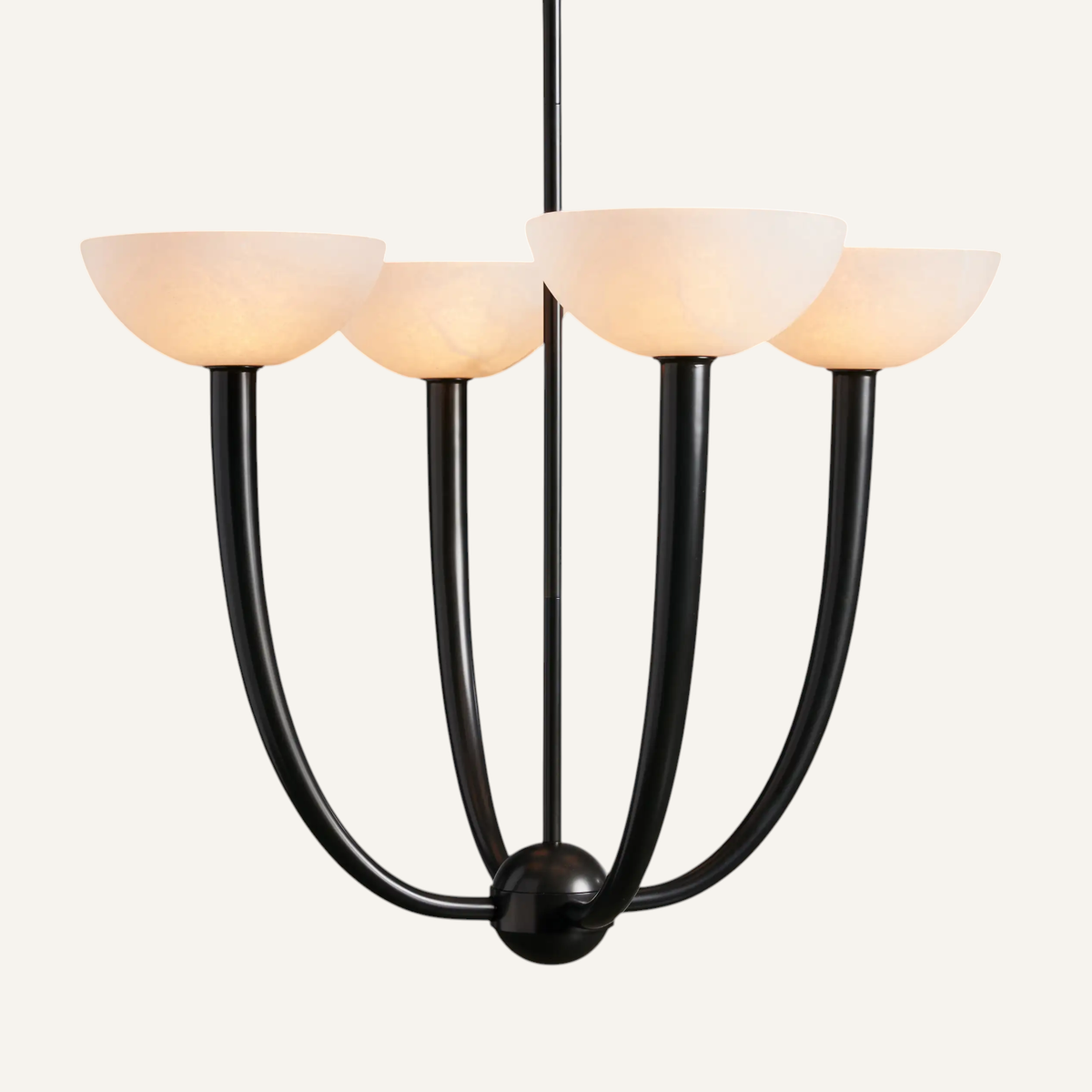 Saguaro Alabaster Chandelier 22" 42"