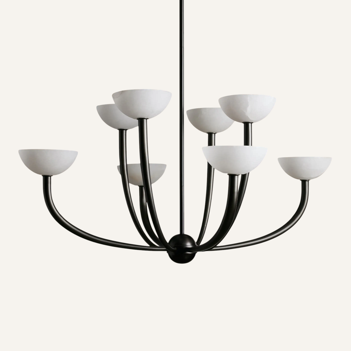 Saguaro Alabaster Chandelier 22" 42"