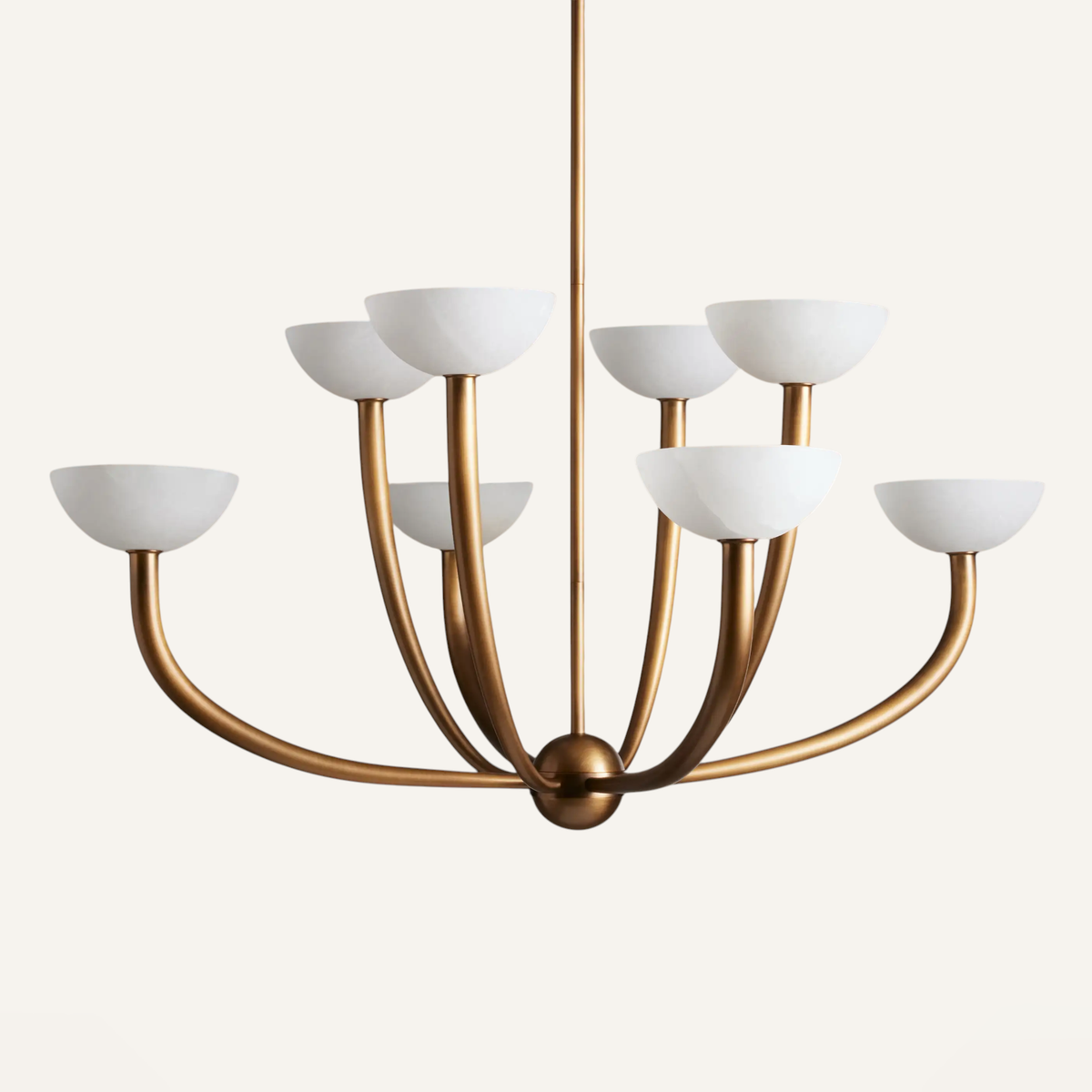 Saguaro Alabaster Chandelier 22" 42"