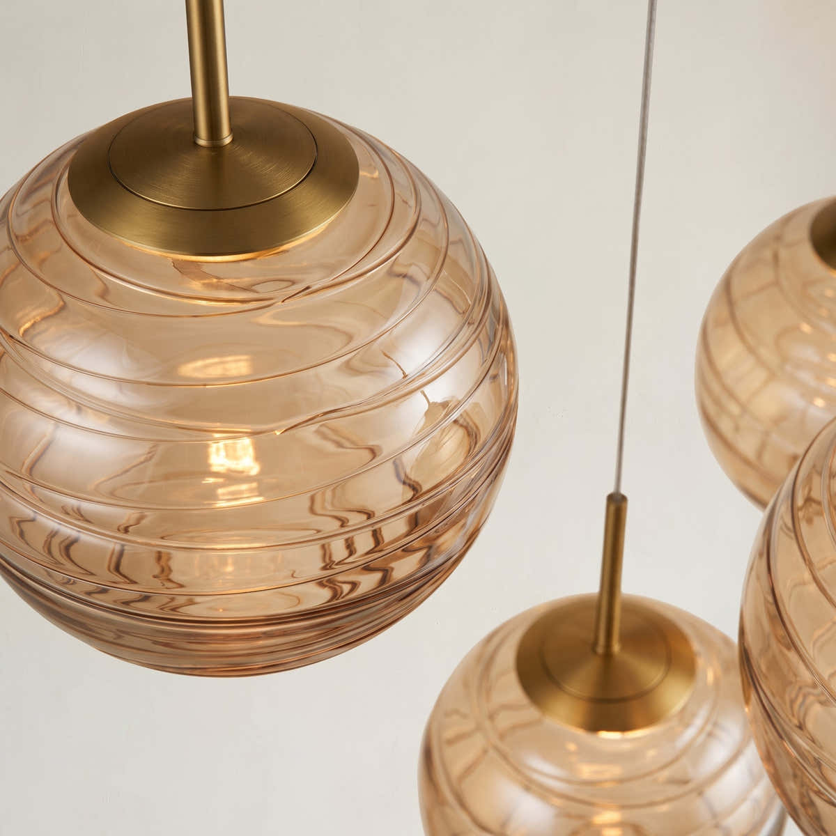Casen Glass Round Chandelier 20"28"34"43"