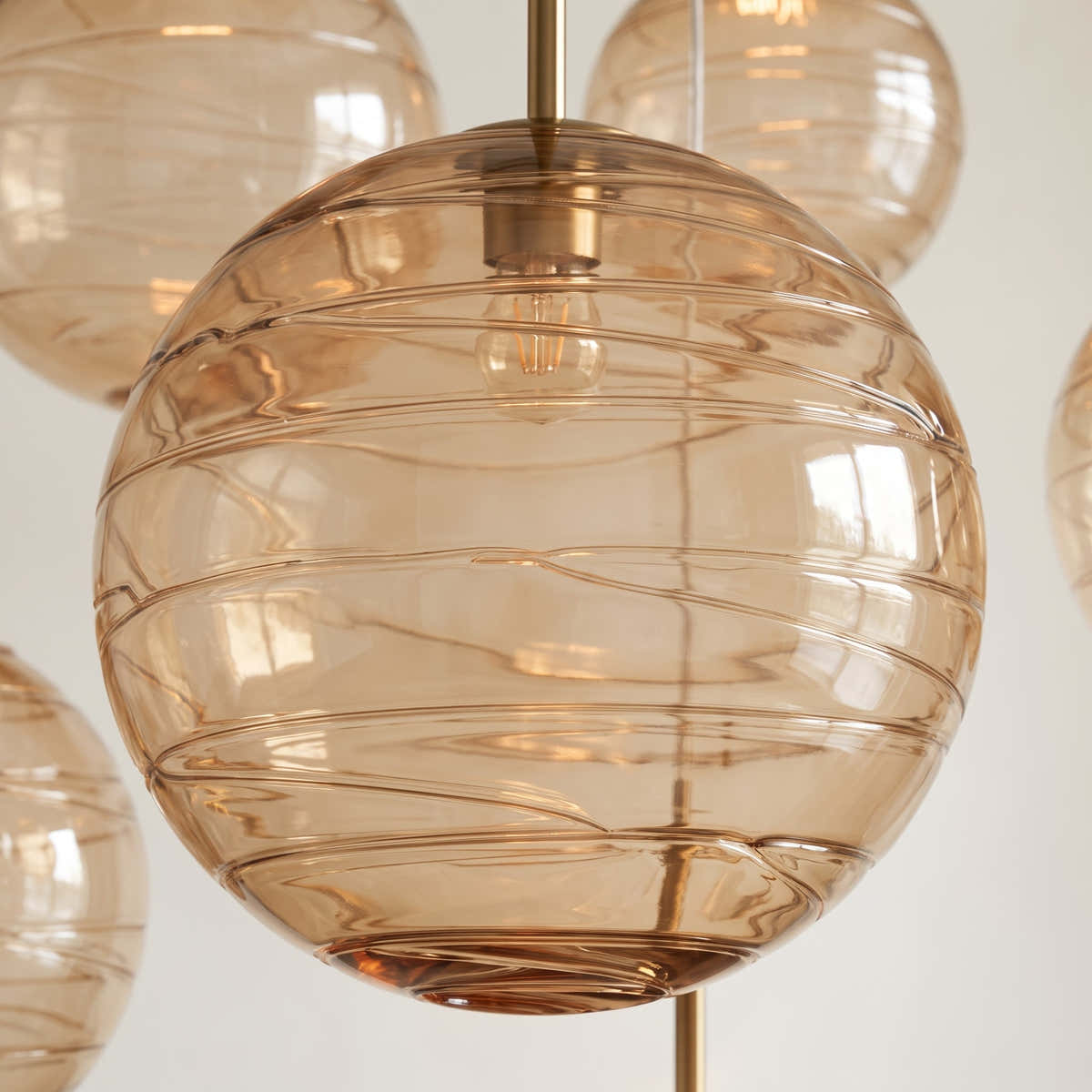 Casen Glass Round Chandelier 20"28"34"43"