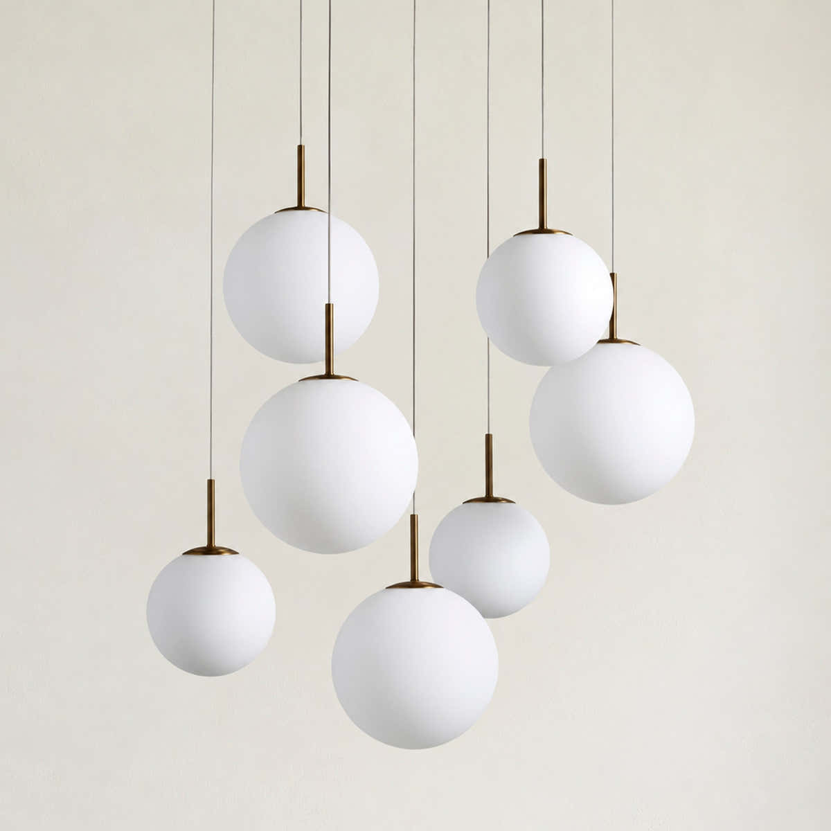 Casen Glass Round Chandelier 20"28"34"43"
