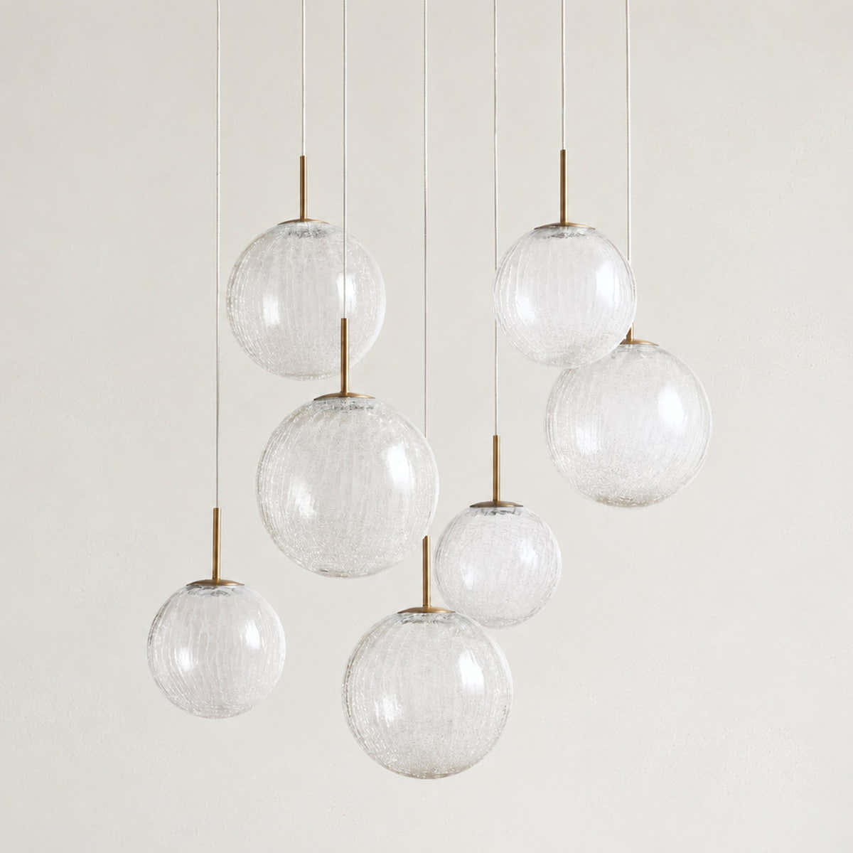 Casen Glass Round Chandelier 20"28"34"43"