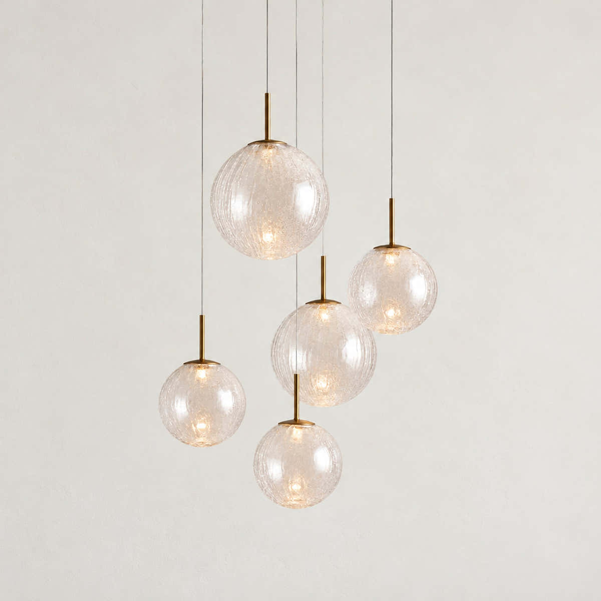 Casen Glass Round Chandelier 20"28"34"43"