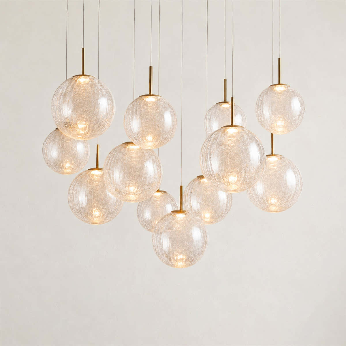 Casen Glass Round Chandelier 20"28"34"43"