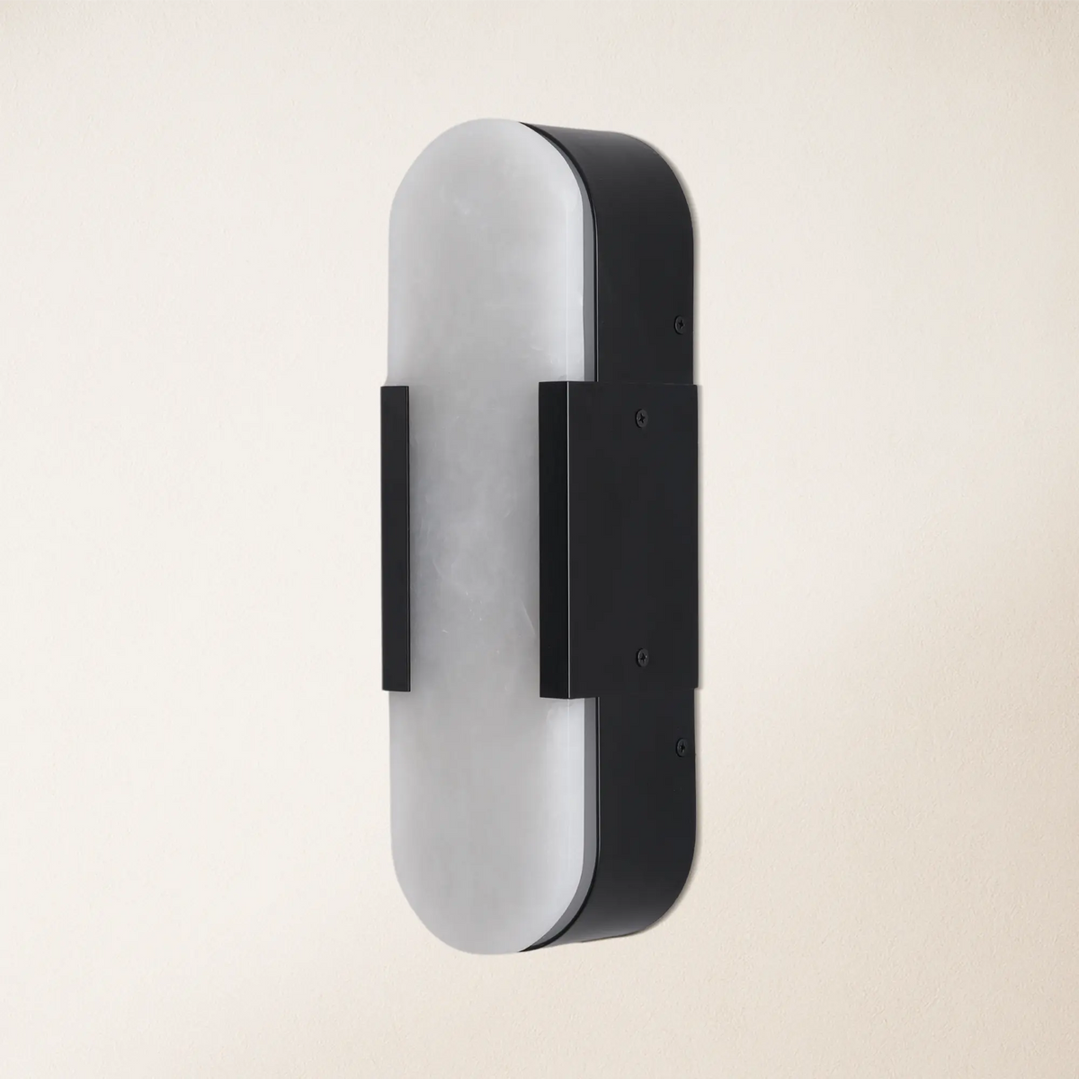 OpalEdge Alabaster Wall Sconce 14"H