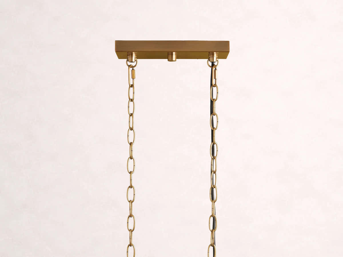 Andreas 5-Light Linear Chandelier