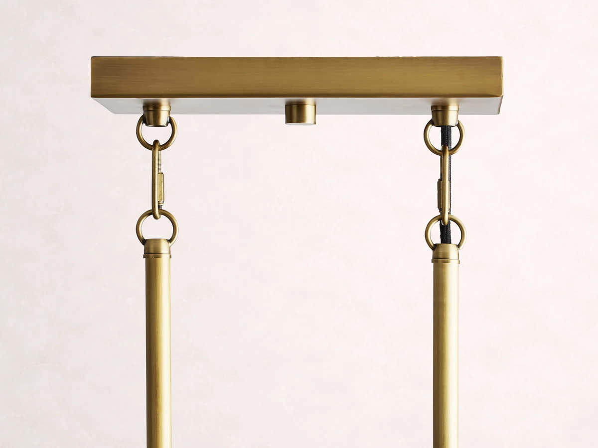 Andreas 5-Light Linear Chandelier