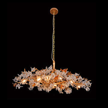 Blossom Flower Modern Luxury Dining Chandelier