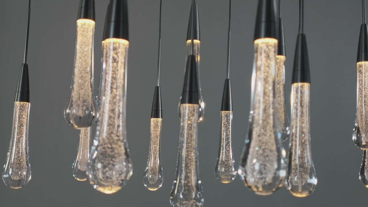 Soltaire Round Chandelier 17"24"36"48''58"