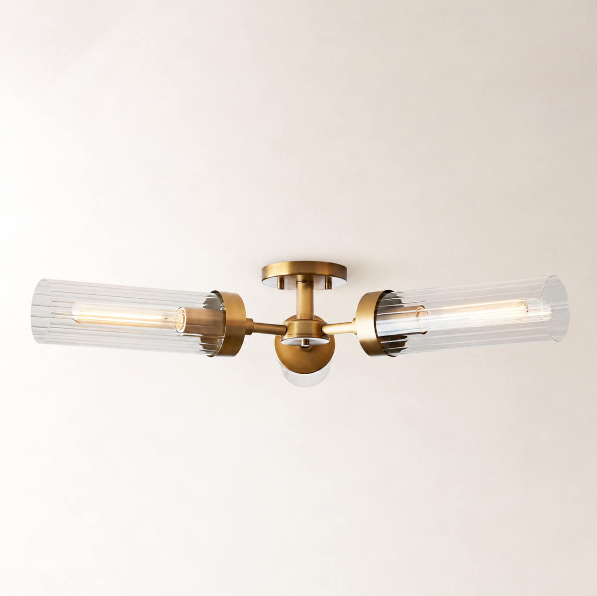 Andreas 3-Light Flushmount Ceiling Lamp