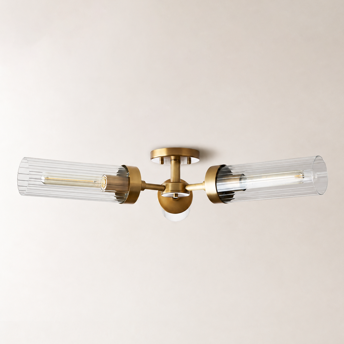 Andreas 3-Light Flushmount Ceiling Lamp
